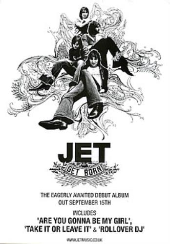 Jet Get Born UK Promo poster (300810)